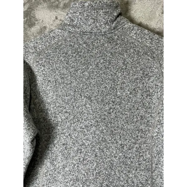 Patagonia Better Sweater 1/4 Zip Heathered Fleece Pullover Jacket Women's Medium - Image 4