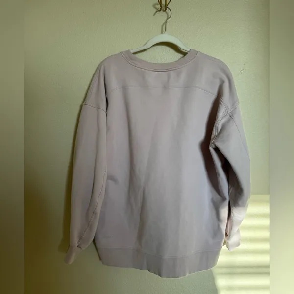 Lululemon Perfectly Oversized Crew in Lavender Dew Sz 10‎ - Image 4