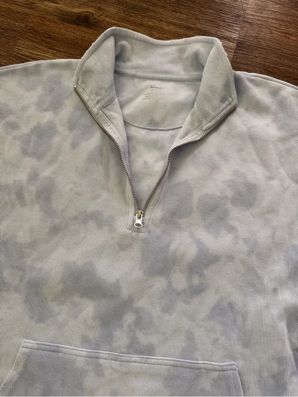 Aerie 1/4 Zip Sweatshirt Size Small - Image 2