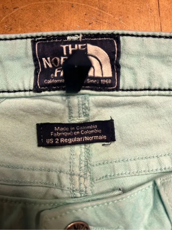The North Face Jeans Womens Size 2 Mint Green Denim Skinny (0310) - Image 7