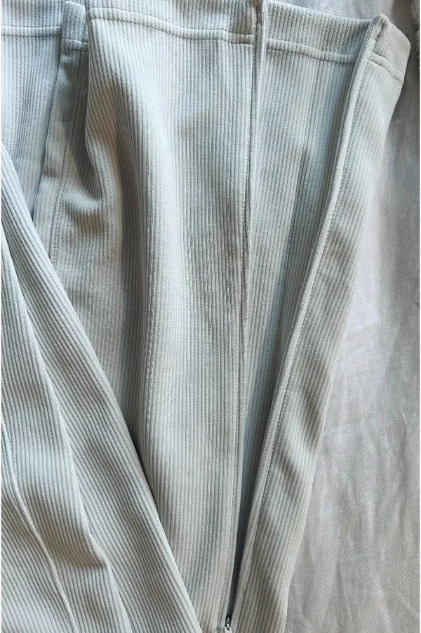 Lululemon Brushed Softstreme Ribbed Zip Flared Pant 32.5"  - Image 2