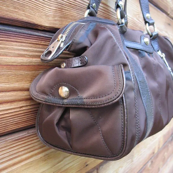 Celine Brown Satchel Bag - Image 6