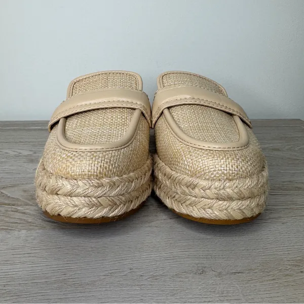 Zodiac Gizelle Chunky Platform Espadrille Mule Flats size 8 - Image 5