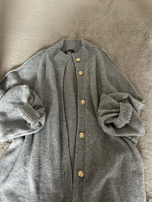 PrettyGarden Gray Cardigan - Image 3