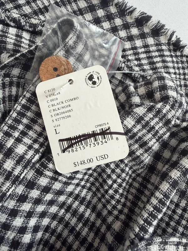 Free People Gingham Dress - Image 8
