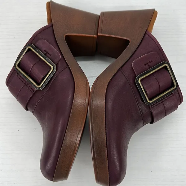 Easy Spirit plum Harvina clogs size 9.5 - Image 6