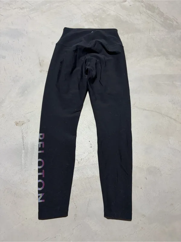 Peloton Black Performance Leggings with Logo small - Image 6