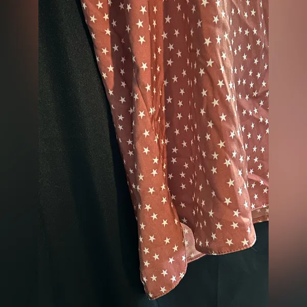 aerie Women’s Rust High Low Star Tank Top Sleeveless Blouse SZ MD NWT - Image 6