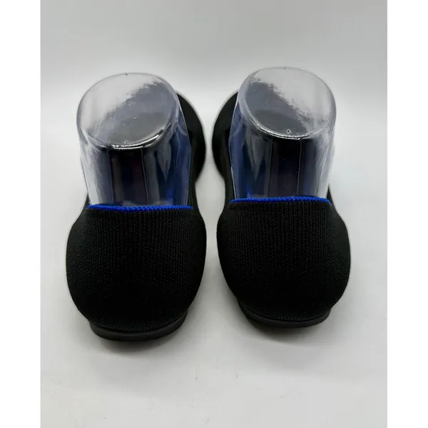 Rothy's The Loafer Black Solid Knit Fabric Slip On Flats Round Toe Women's 9.5 - Image 4