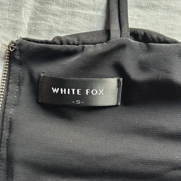 White Fox Boutique Black Bustier Top - Image 4