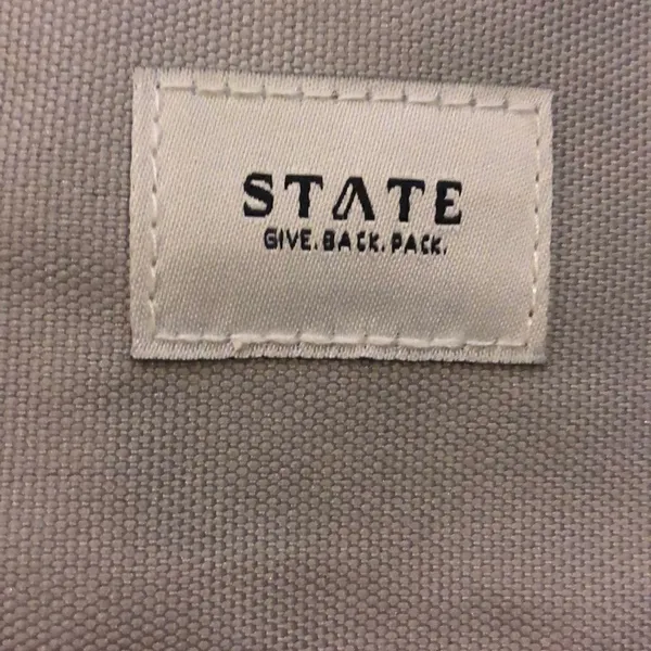 STATE Bags Grey & Orange Travel Zipper Bags - Image 2
