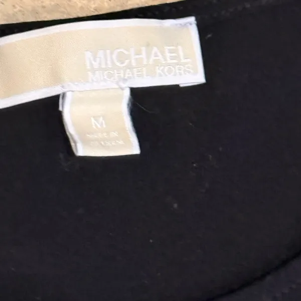 Michael Kors Classic Black Blouse - Image 9