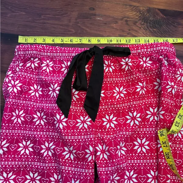 Victoria's Secret vintage PINK Ho Ho Ho Christmas Holiday PJ Pants size medium - Image 6