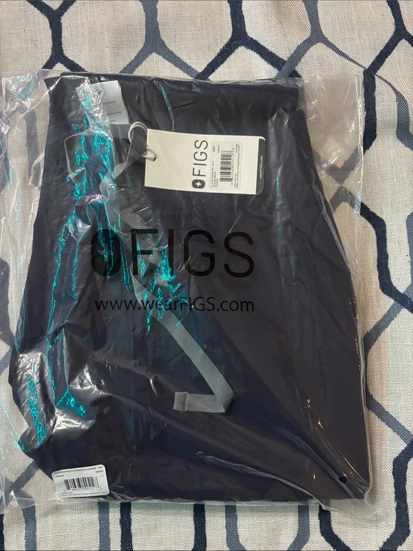 Figs High Waisted Yola Scrub Pant Navy Size XSP - Image 2