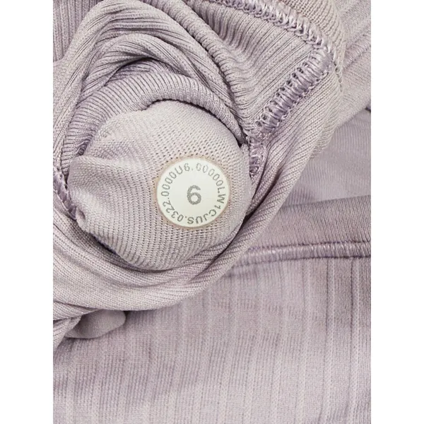 Lululemon Ebb To Street Cropped Racerback Tank Size 6 Lavender Yoga Studio Gym - Image 4