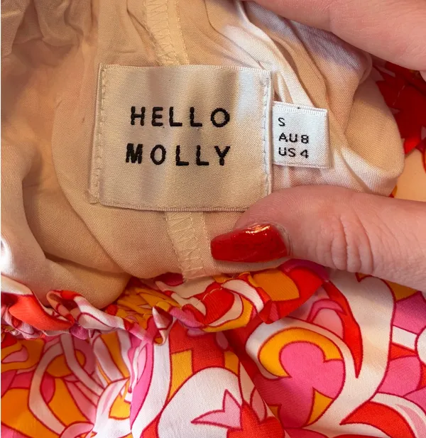 Hello Molly Pattern Shorts - Image 2