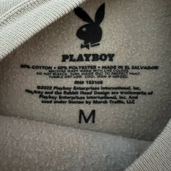 {Playboy} x Andy Warhol Brand New Oversized Sweatshirt - Image 5