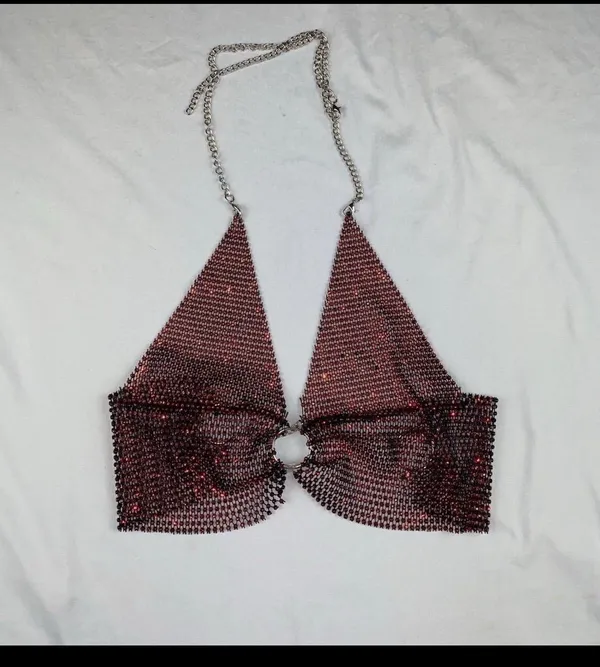NEW Gem Bralette Red - Image 4