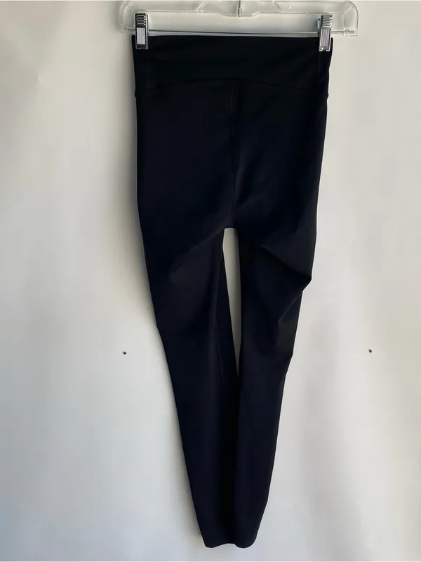 Nike dri fit black leggings full length athletic activewear tights workout XS - Image 5