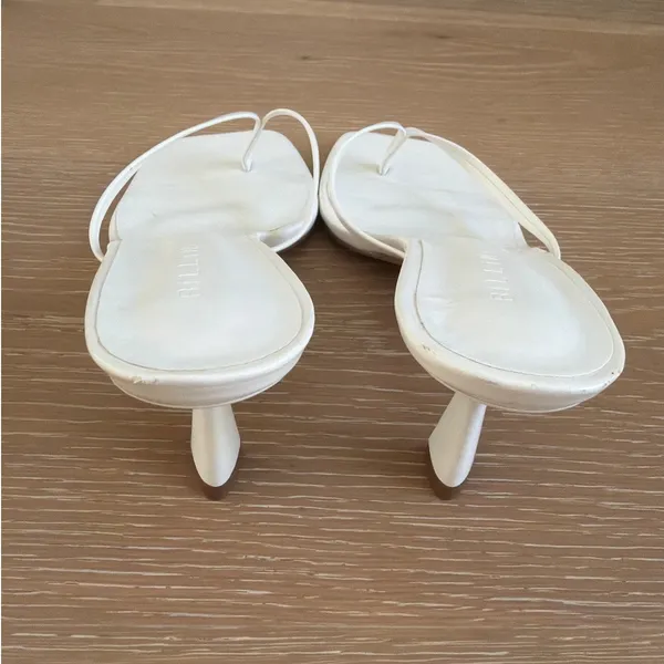 Billini Thong Sandals Xami Size 9 White - Image 5