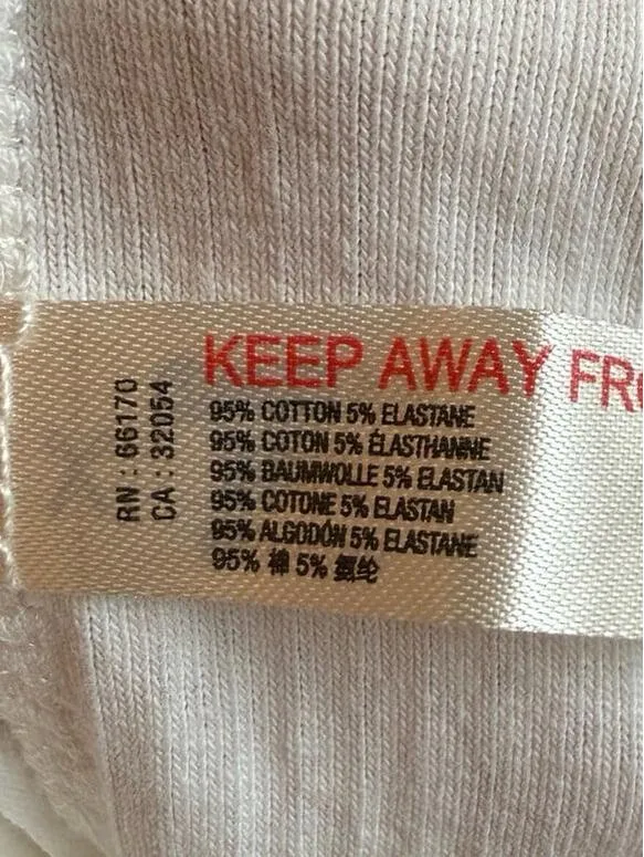 Intimately Free People Baby Tee, White/cream, size XS - Image 6