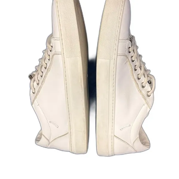 J.G. White Leather Women's Sneakers 41 10/10.5 - Image 10