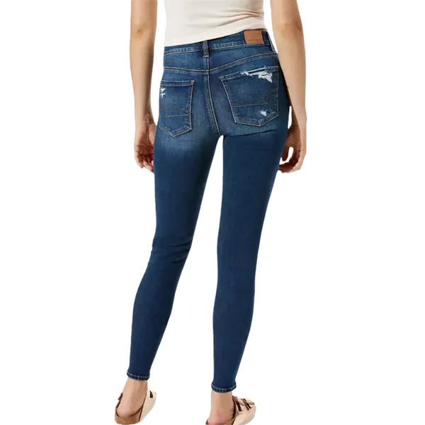 American Eagle Ripped High-Waisted Jegging, Size: 2 (26in) Regular - Image 3