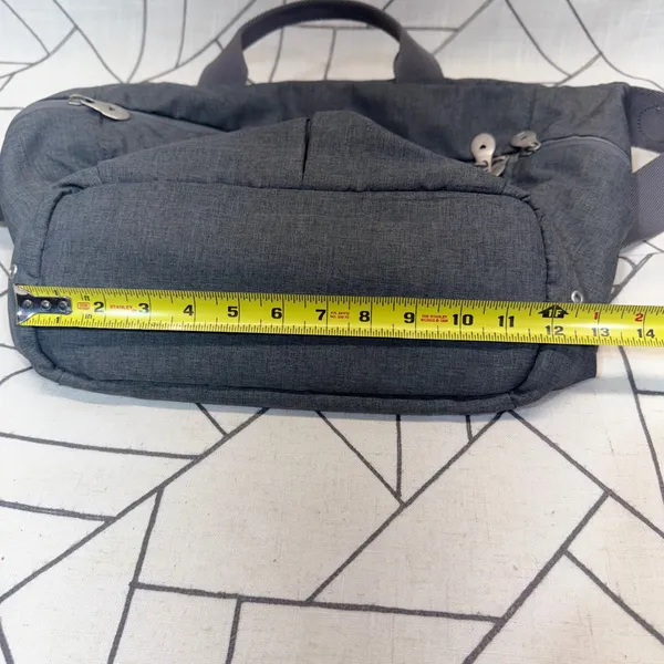 Doona All-Day Diaper Bag One Size Grey Heather Stroller Attachment Changing Mat - Image 11