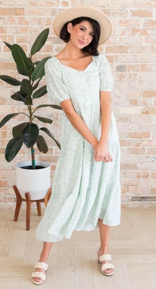 Mikarose ‘The Drew’ Maxi Small Floral Maxi Dress - size XL - Image 15