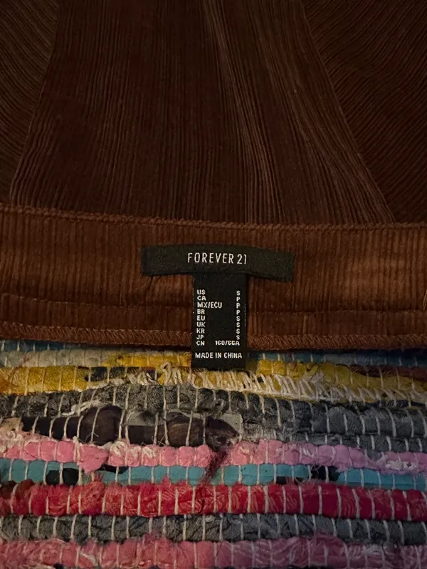 Forever 21 Brown Corduroy Skirt - Image 3
