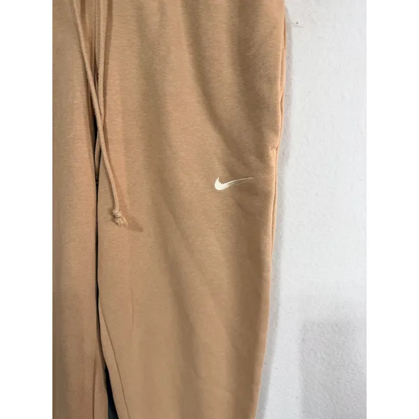 Nike Sweatpants Sportswear Phoenix Fleece Joggers Women's XS Tan DQ5688-200 - Image 10