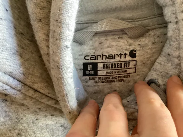 Carhartt Gray  Hoodie - Image 2