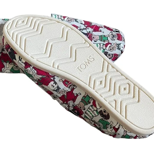 Toms Dogs Winter Sweaters 6‎ Christmas Shearling Lined Shoes Holiday - Image 4
