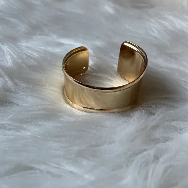 18k gold plated bangle - Image 2
