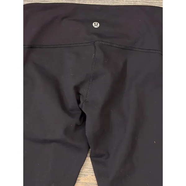 Lululemon Black High Rise Yoga Leggings Bundle of‎ 2 Size 4 Cropped Full Length - Image 9