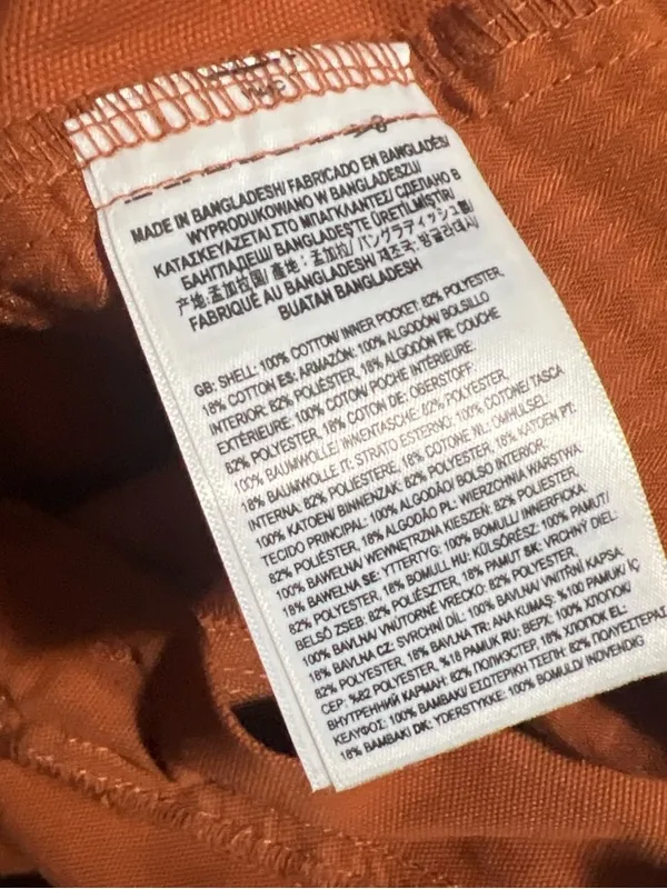 #37 NWT Vans Rust Ground Work Pants Size 24 - Image 5