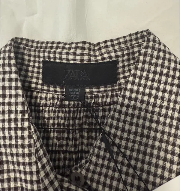 ZARA Gingham Top - Image 3