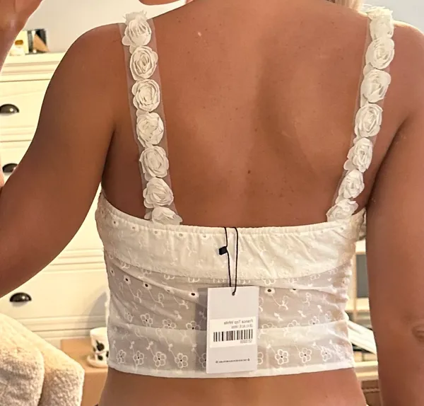 Princess Polly Franca Top White - Image 4