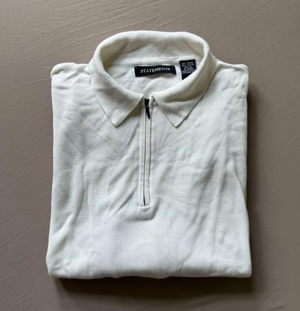 Vintage Statements Quarter Zip Sweater - Image 2