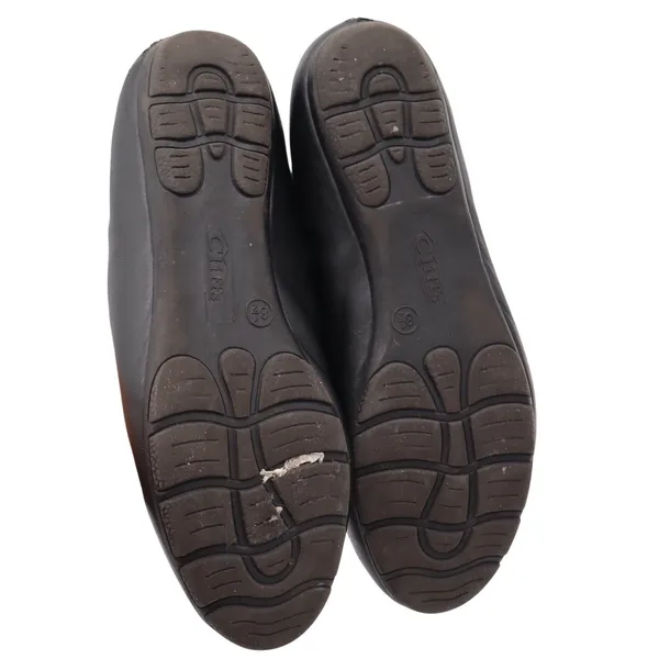 Cliffs by White Mountain Loafers Womens 8.5 M Glowing Black Horsebit Excellent - Image 11