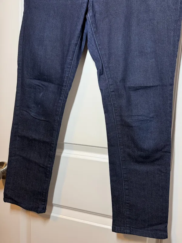 Kate Spade Broome Street Dark Wash Straight Leg Crop Jeans - Image 3