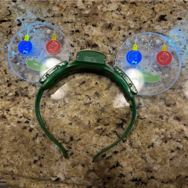 Disney Green Light-Up Alien Headband - Image 2