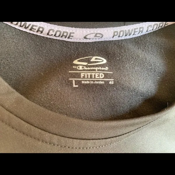 CHAMPION C9 Power Core Black Long Sleeve Shirt - Image 3