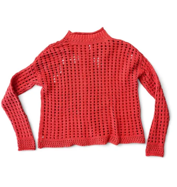 Free People Basket Weave Sweater - Image 3