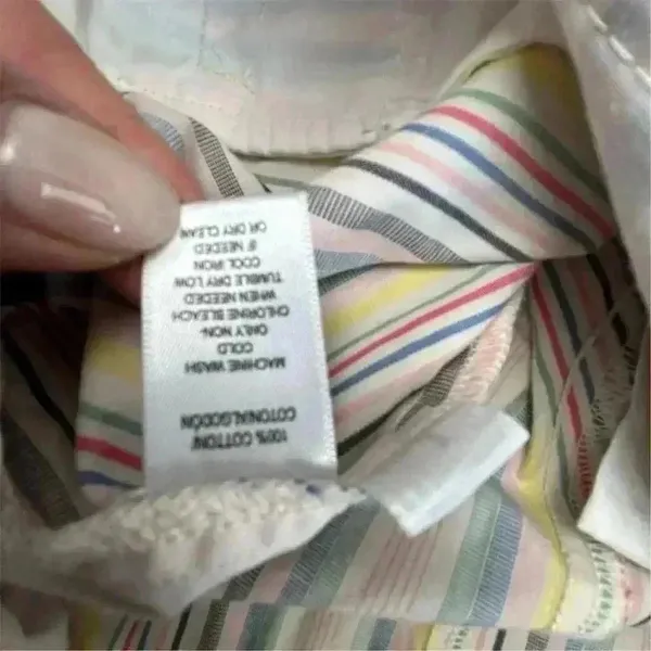Loft Women's Striped Shorts Size L‎ Multicolor Casual Elastic Waist - Image 4