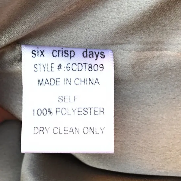Six Crisp‎ Days Shorts Romper Size M - Image 10