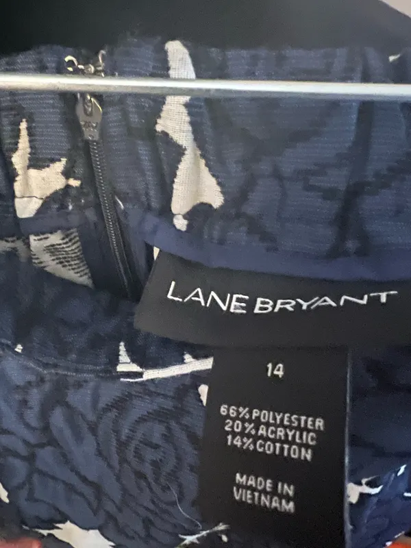 Lane Bryant Print Flare Abstract Skirt 16 - Image 4