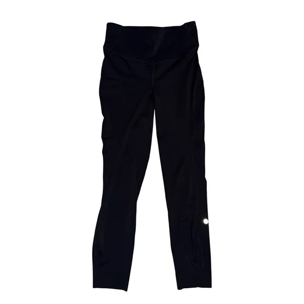 Lululemon‎ Base Pace High-Rise Leggings Womens 6 Black Excellent High Rise - Image 2