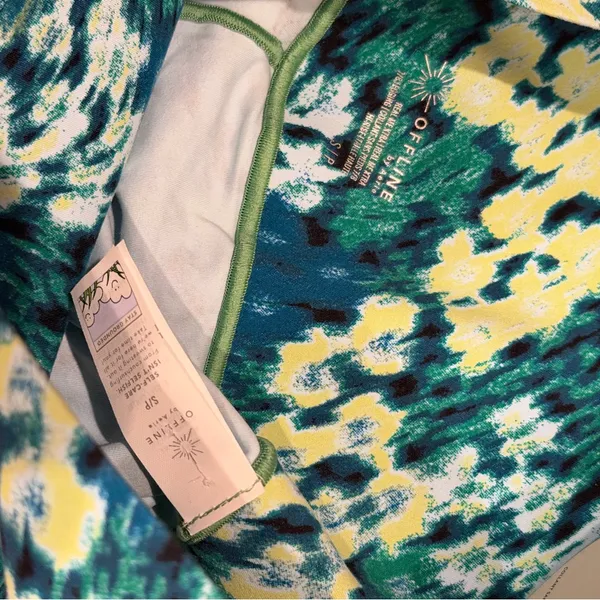 NWT Aerie Offline Real Me Xtra 7/8 Leggings Small Blue/Green - Image 7