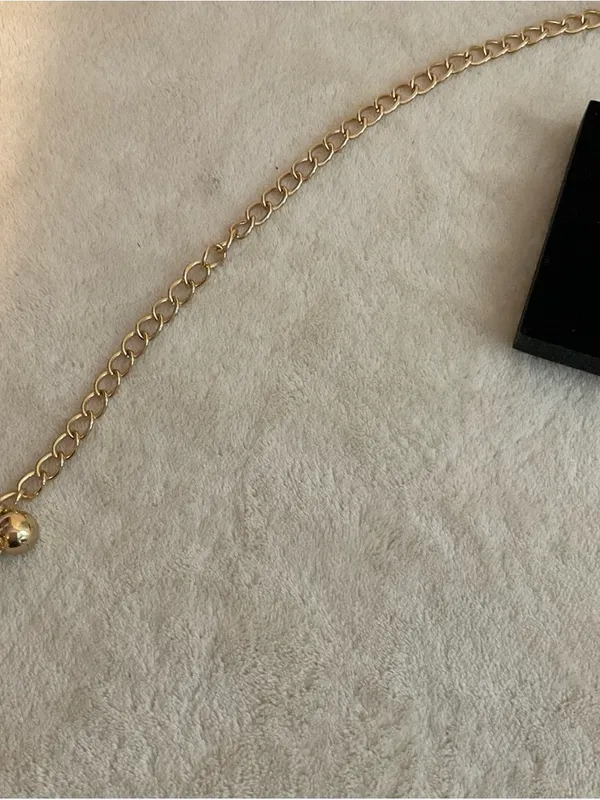Gold Crystal Double-Row Necklace Chain - Women Jewelry - Image 7